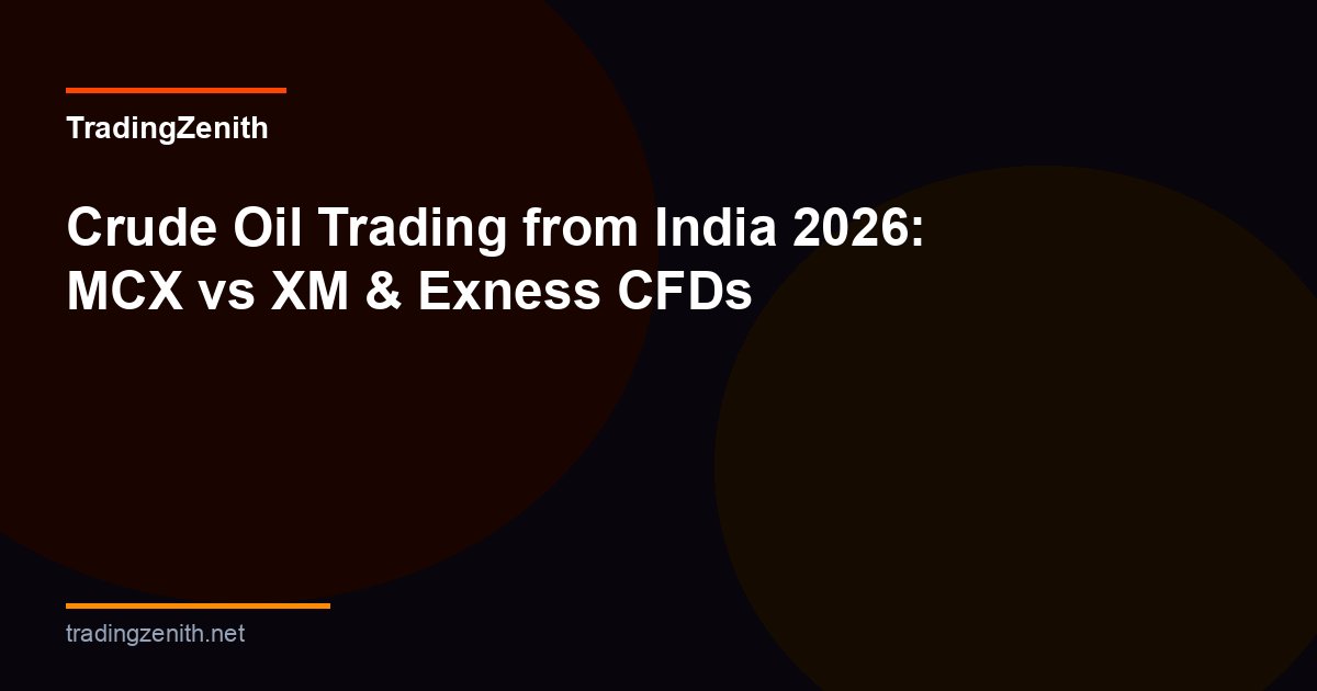 crude oil trading india guide 2026 mcx vs cfd